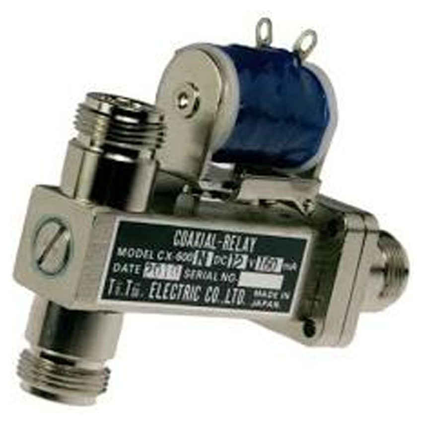 Relay Coaxial Antena Merk Tohtsu, Tipe CX-600N 24V dengan model konektor N female