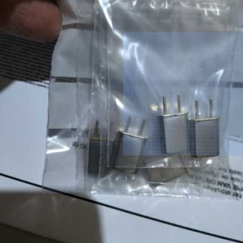 Custom Crystal RF, Model Quartz Package HC50/U <p>pesanan khusus untuk crystal quartz :
</br>package HC50/U - Thru Hole,
</br>Mode of operation: 5th ovt
</br>Load Capacity (Cl): Series
</br>Adjust tolerance @ 25 degr.C: +5 to -15 ppm
</br>Temperature drift: +/-10ppm over -20 to + 70 degr.C</p>

</br>Freq :
</br>87.6667MHz 1 pc
</br>87.6533MHz 1 pc
</br>87.5917MHz 1 pc
</br>87.6800MHz 1 pc
</br>87.7417MHz 1 pc