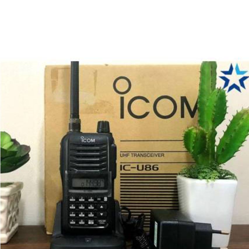 HT ICOM UHF tipe U86 frekuensi 400 - 472 MHz