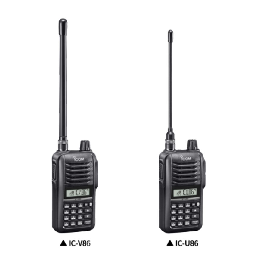 HT ICOM UHF tipe U86 frekuensi 400 - 472 MHz