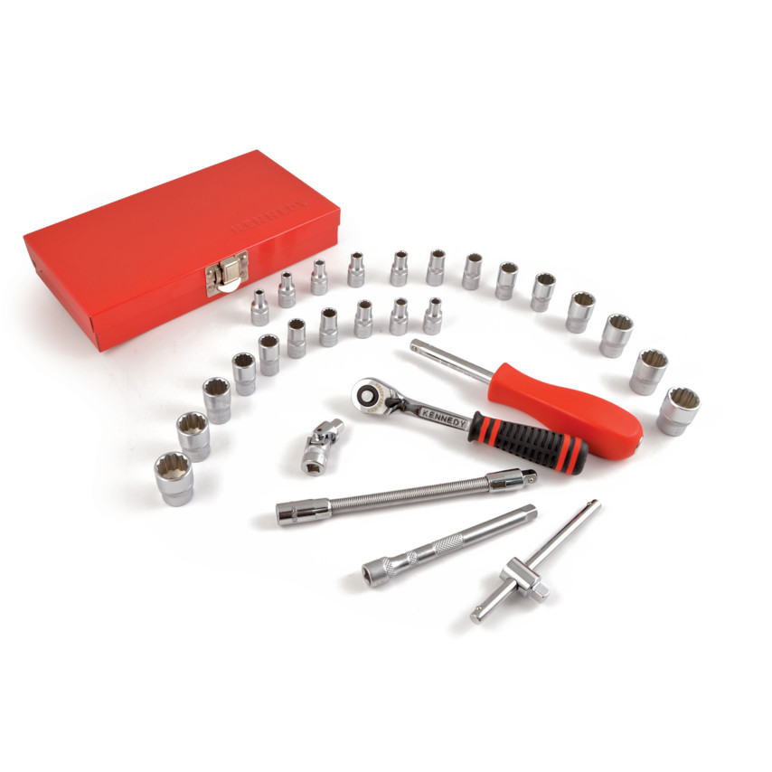 Kennedy-Pro.MINI MM/AF SOCKET SET 1/4