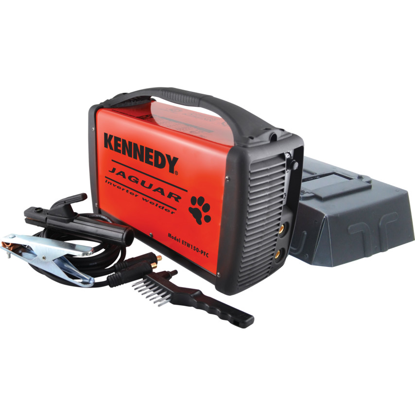 JAGUAR MMA 150AMP MV/PFCINVERTER Now you can have all the portability and performance of an inverter welder with a wide input voltage range of 100240v. With the Jaguar PFC multi-voltage inverter welder you can carry out MMA welding with rutile, basic, stainless steel and cast iron electrodes, as well as TIG welding with scratch striking. The fan cooled unit can handle unstable voltages and offers stable output in the case of over/under voltages. It also allows for the use of long extensions (over 100m) and has Hot Start for easy starting, Arc Force for quality welds and Anti-Stick for reduced electrode sticking. Comes with carry case and accessories