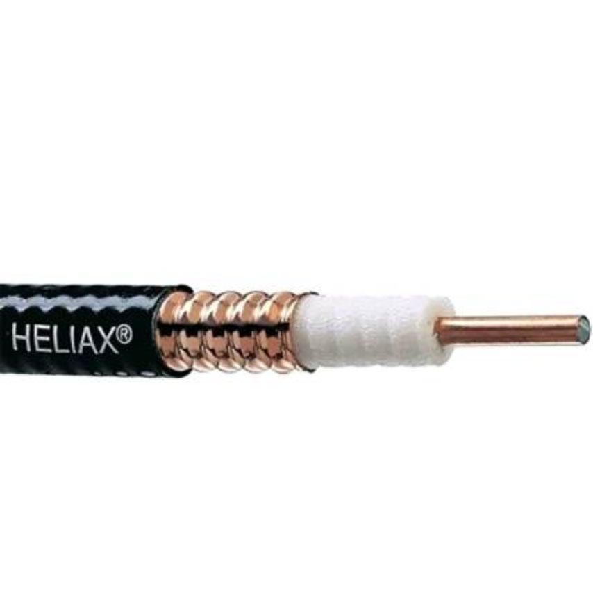 RF Coaxial Kabel heliax LDF1-50 uk. 14 inch 50 Ohm merk andrew