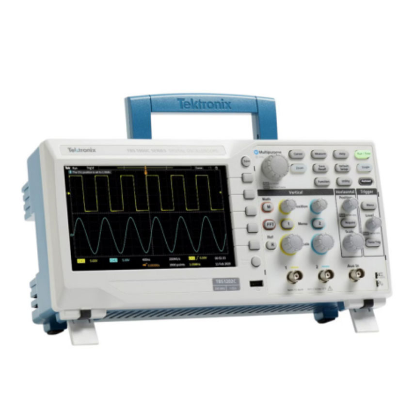 Digital Oscilloscope merk Tektronix model TBS1202C, BW 200MHz 