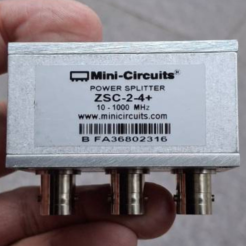 Splitter dan Combiner Frek 10 -1000MHz, Merk Mini Circuit Tipe ZSC-2-4